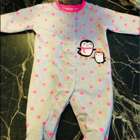 Carter’s Baby Footed PJ’s 3 months - Picture 1 of 6